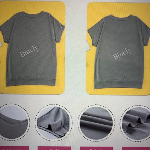 Short sleeve crewneck tee - Picture 4 of 5